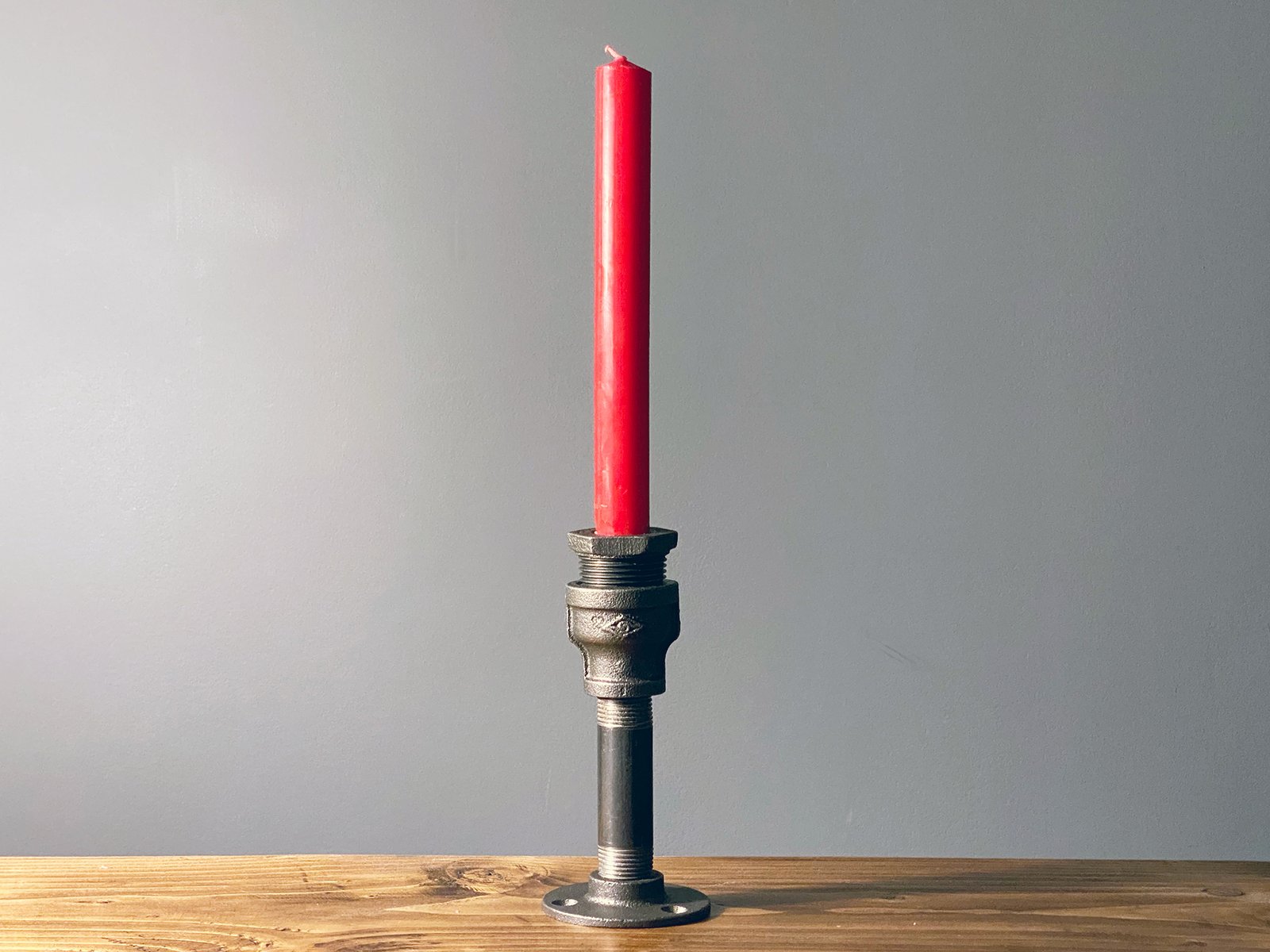 Industrial Pipe Candle Holders - Image 2