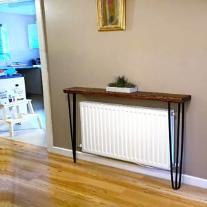 Hairpin radiator table