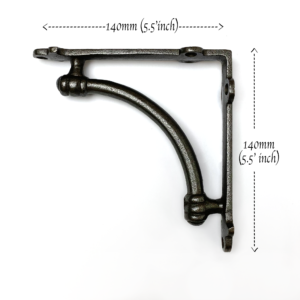 Albion Style Antique Cast Iron Shelf Brackets