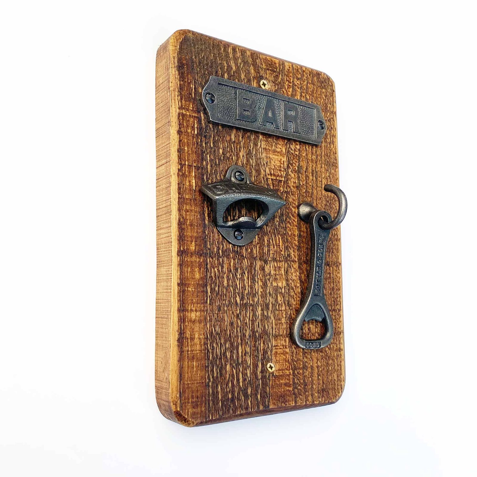 Mounted Bar Pub Bottle Opener, home Bar accessory gift - Image 3