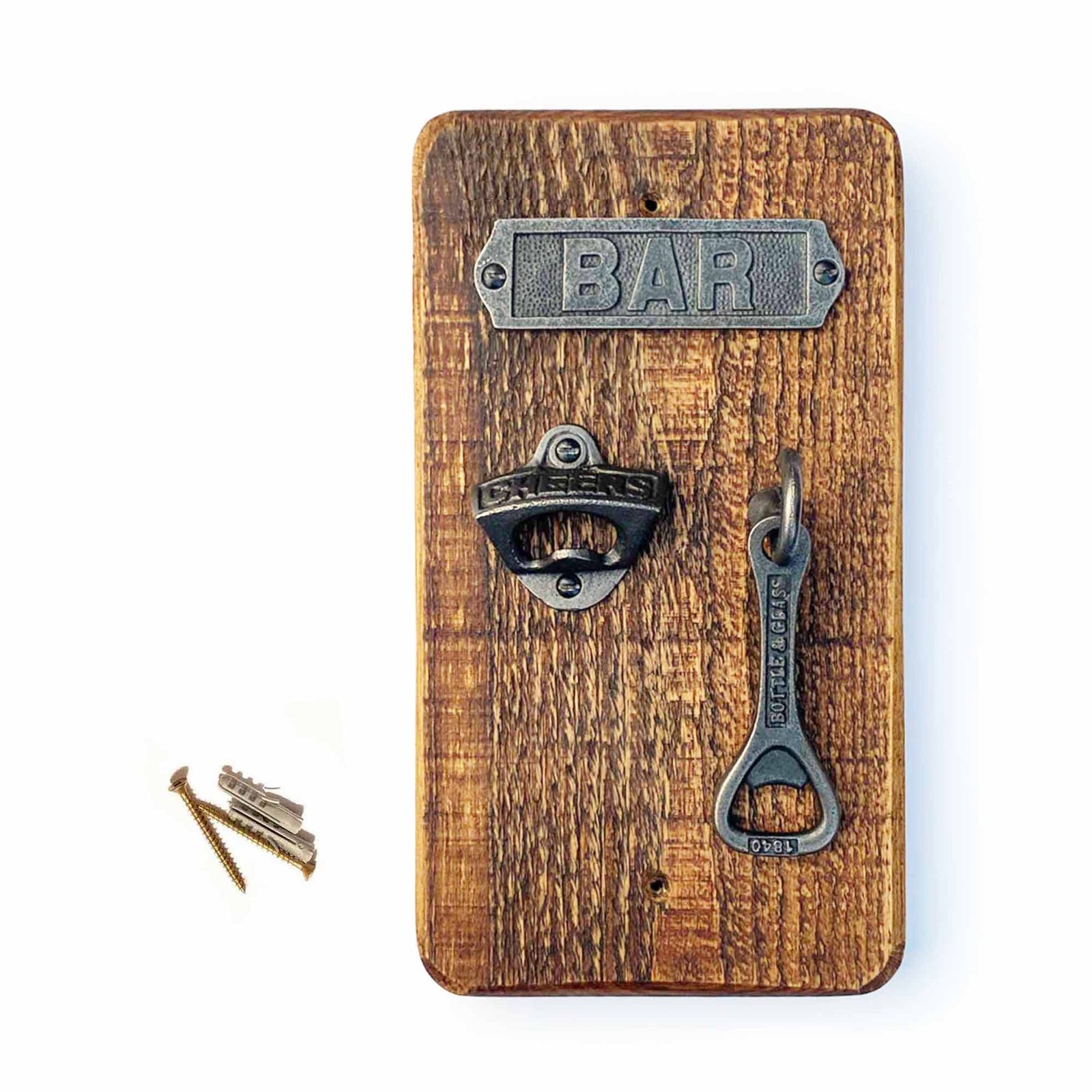Mounted Bar Pub Bottle Opener, home Bar accessory gift - Image 5