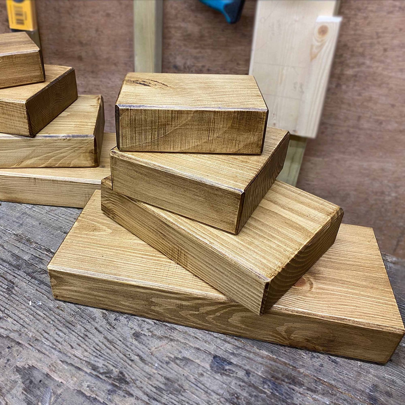 Lousarn Chunky Block Mini Floating Shelves - Image 8