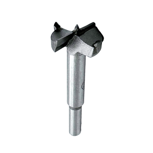 Forstner drill bit for drilling flat bottomed holes